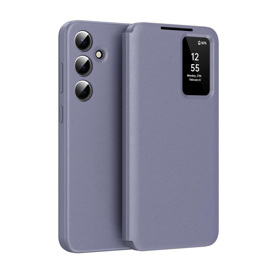 Умный чехол-книжка S View для Samsung GALAXY S24 Ultra с кошельком