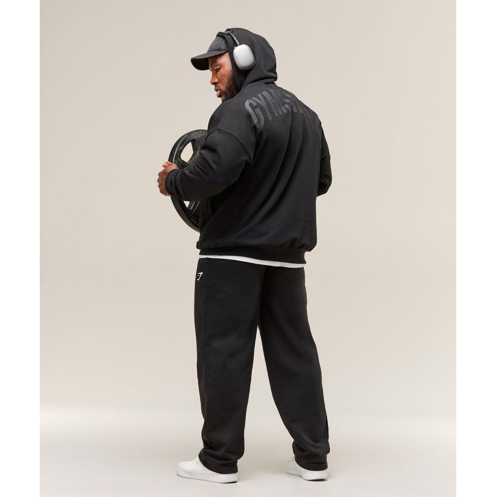 Gymshark Толстовка с капюшоном Power Black A2c9h Bb2j