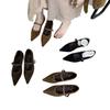 2025 Autumn and Winter New Retro Mary Jane Women's Shoes Soft-soled Shoes Inner Height Increase 4CM Single Shoes Femininity Flat Shoes