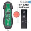 Отличный ID49 PCF7945P 315/433/434 МГц Без Бесключевого Доступа/Keyless Go Автомобильный Пульт Ключ Запчасти для DIY Для Porsche Macan Panamera Cayenne