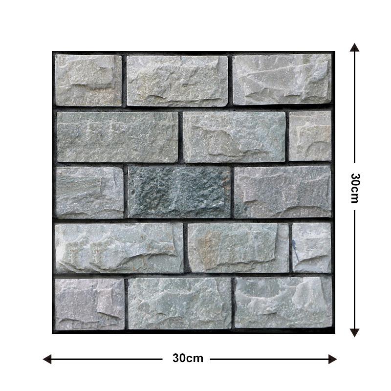 Самоклеящиеся 3D наклейки на стену из ПВХ в европейском стиле: Водонепроницаемый ремонтный декор