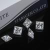 Cellacity Princess Cut Moissanite Loose Gemstone  0.6CT--6.0CT D Color VVS1 For Women Jewelry Diamond Ring Material With GRA