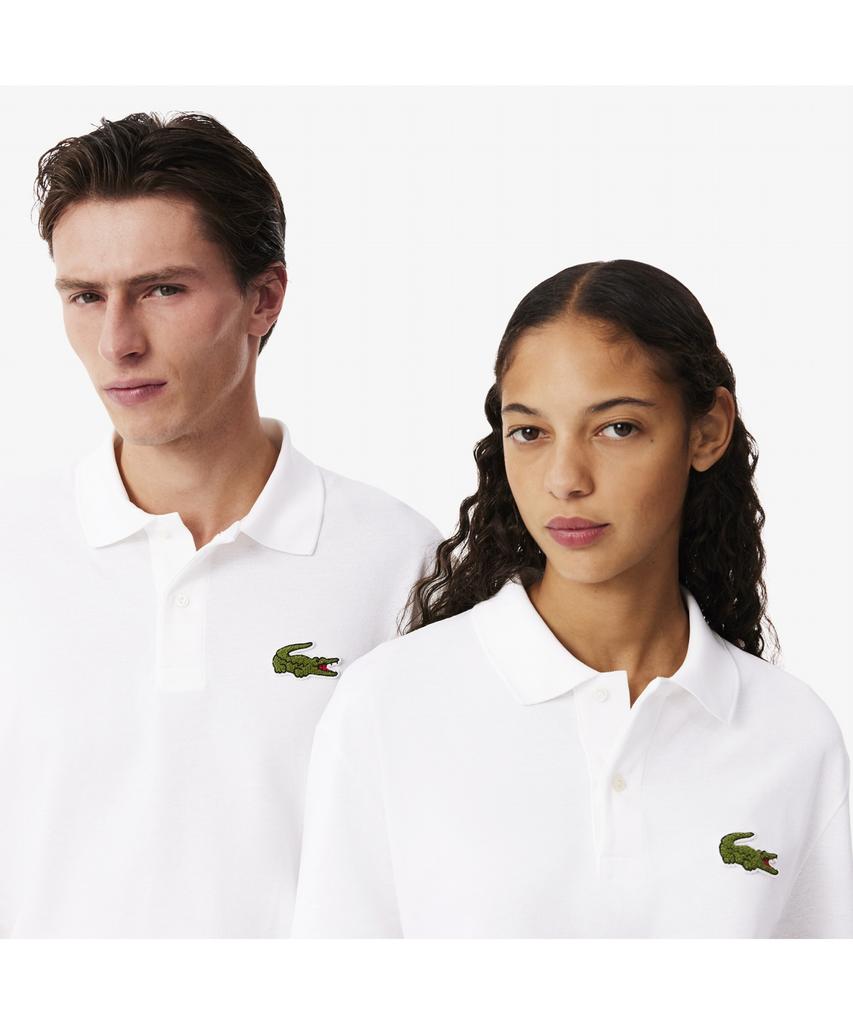 LACOSTE Men'S Boucle Branding Loose Fit Short Sleeve Polo Shirt Ph2751-55G 001