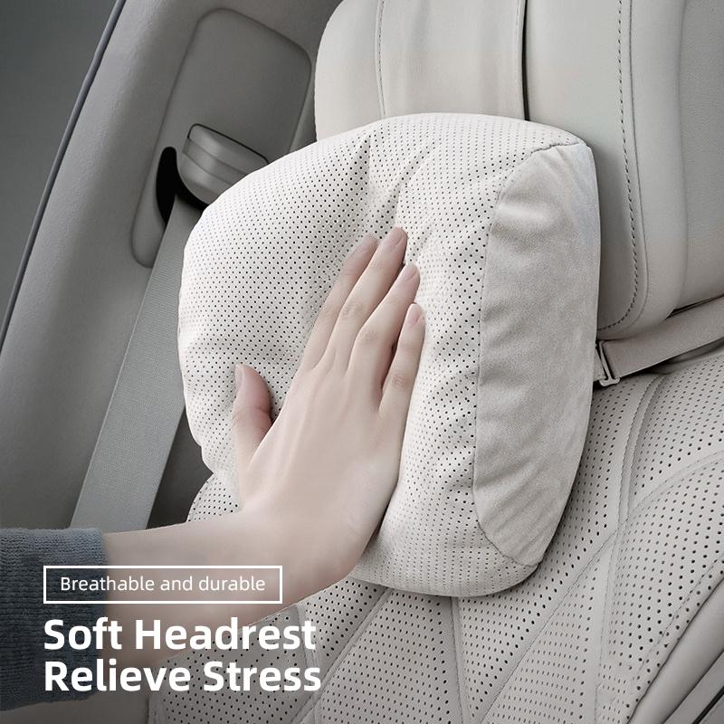 Car Logo Car Neck Pillow & Back Support Cushion Comfortable For Jeep Wrangler JK Gladiator Renegade Grand Cherokee Valve Stem LVCZN1