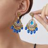 Dangle Earrings Statement Rhinestone Earrings Vintage Earrings Ethnic For Daily Wear Vacation Gift For Women