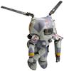 Wave Maschinen Krieger Weltraum Ausf F Freege 12cm Plastic Model P.K.A. 1/20 Scale, Approx. Tall, MK-026