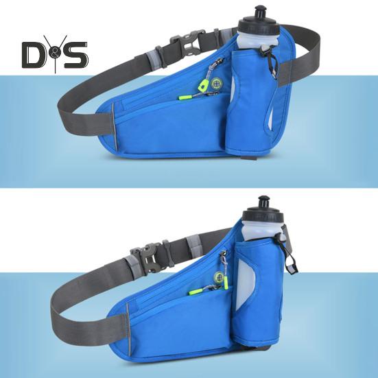 Водонепроницаемая сумка на пояс для бега, спортивная сумка на пояс с бутылкой воды, регулируемая сумка на пояс для бега, езды на велосипеде, пешего туризма
