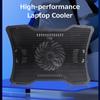 Portable Laptop Cooler Laptop Cooling Base Single Fan Design Low Noise Two USB Ports Support