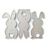 Bunnies Cutting Dies Templates Decorative Embossing Paper Scrapbooking Die Cut for Card Making Scrapbooking Bookmarks