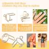 Reusable Fingertip Nail Rings Causal Phalanx Ring High Quality Nail Rings  Women Girls