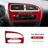 Настоящая мягкая наклейка из углеродного волокна для Seat Leon 2005 2006 2007 2008 2009 2010 2011 2012 LHD RHD Автомобильные аксессуары для панели приборов и панели кондиционера