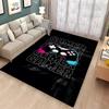 Cartoon Gamer Game Gamepad Area Rug, Carpet Rug for Living Room Kids Bedroom Sofa Kitchen Doormat Decor,Child Non-slip Floor Mat