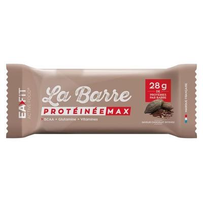 EAFIT Протеиновый батончик Max - Интенсивный шоколад - 60 г - 46% белка - 4,7 г BCAA/батончик - Низкое содержание сахара