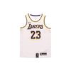 NBA Lakers Lebron James Swingman Jersey White Men Streetwear AA7101-111