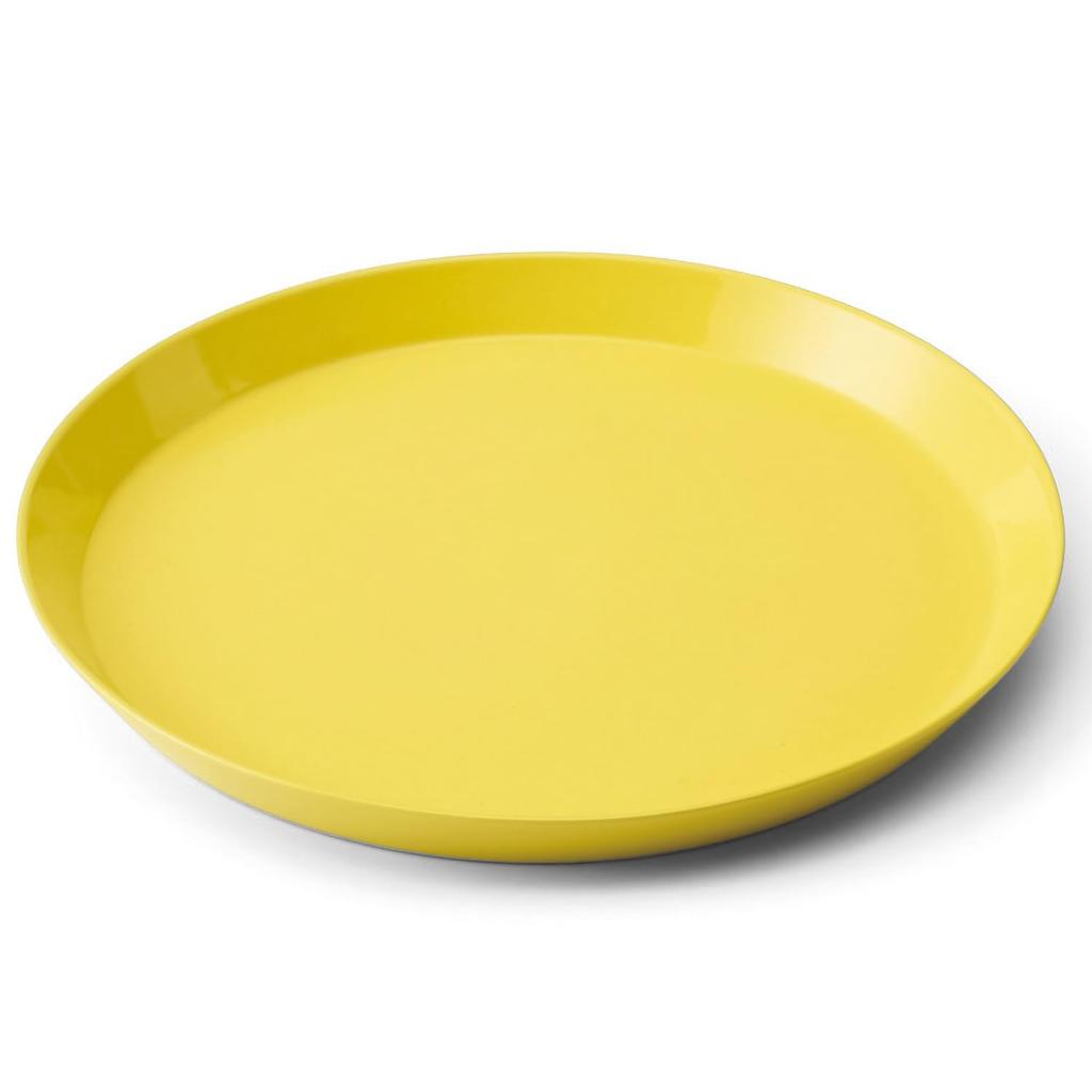 TAMAKI Ruonto Plate Aurinko Diameter 22cm X Height L, Yellow, 2cm, T-962756
