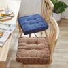 Solid Color Biscuit Cushion Thick Buttocks Cushion, Sofa Cushion, Chair Cushion, Round Square Cushion PP Cotton
