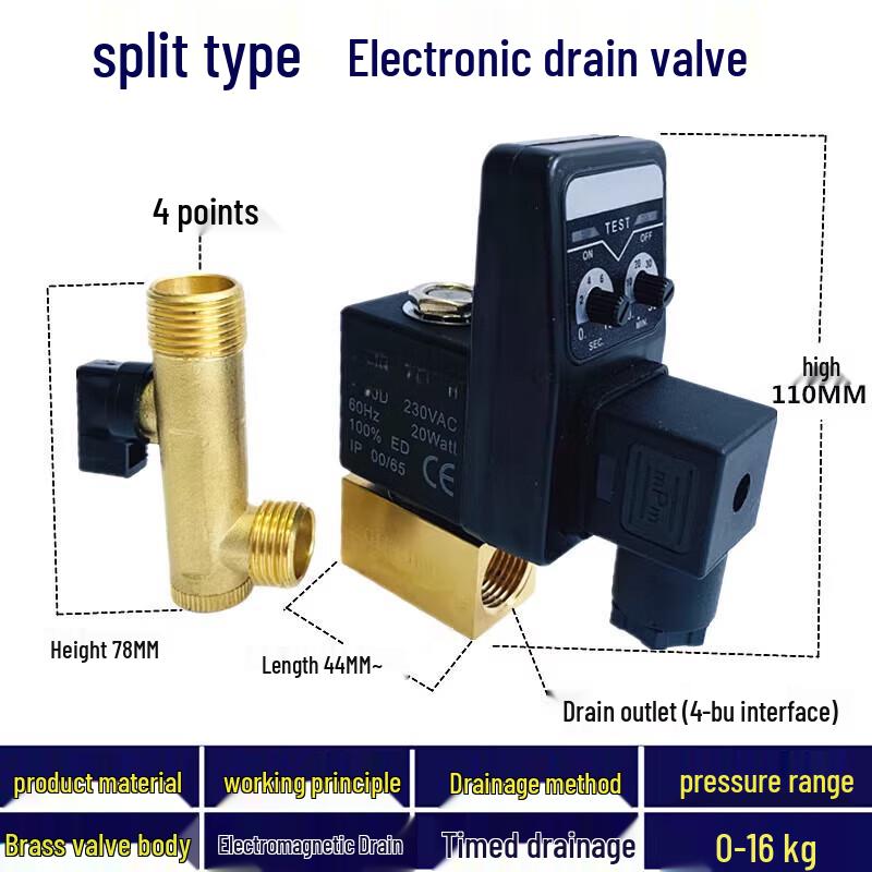 Automatic Electronic Pneumatic Drain Valve