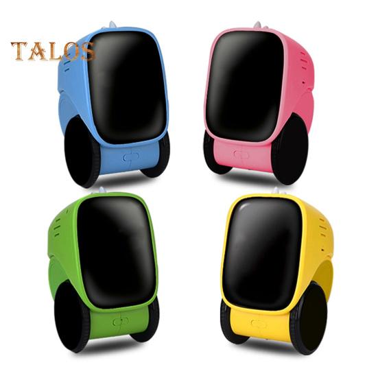 Детский робот с дистанционным управлением, игрушка со светодиодными глазами, рогами, автоматическая демонстрация, программируемый сенсорный образовательный интерактивный детский электрический 2,4 ГГц RC