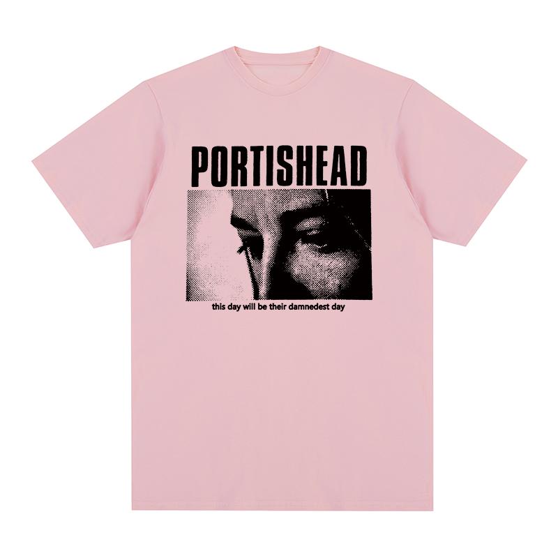 Винтажная футболка Portishead, даунтемпо, трип-хоп, Dummy Bang Gang, Massive Attack, хлопковая мужская футболка, новая футболка, женская футболка.