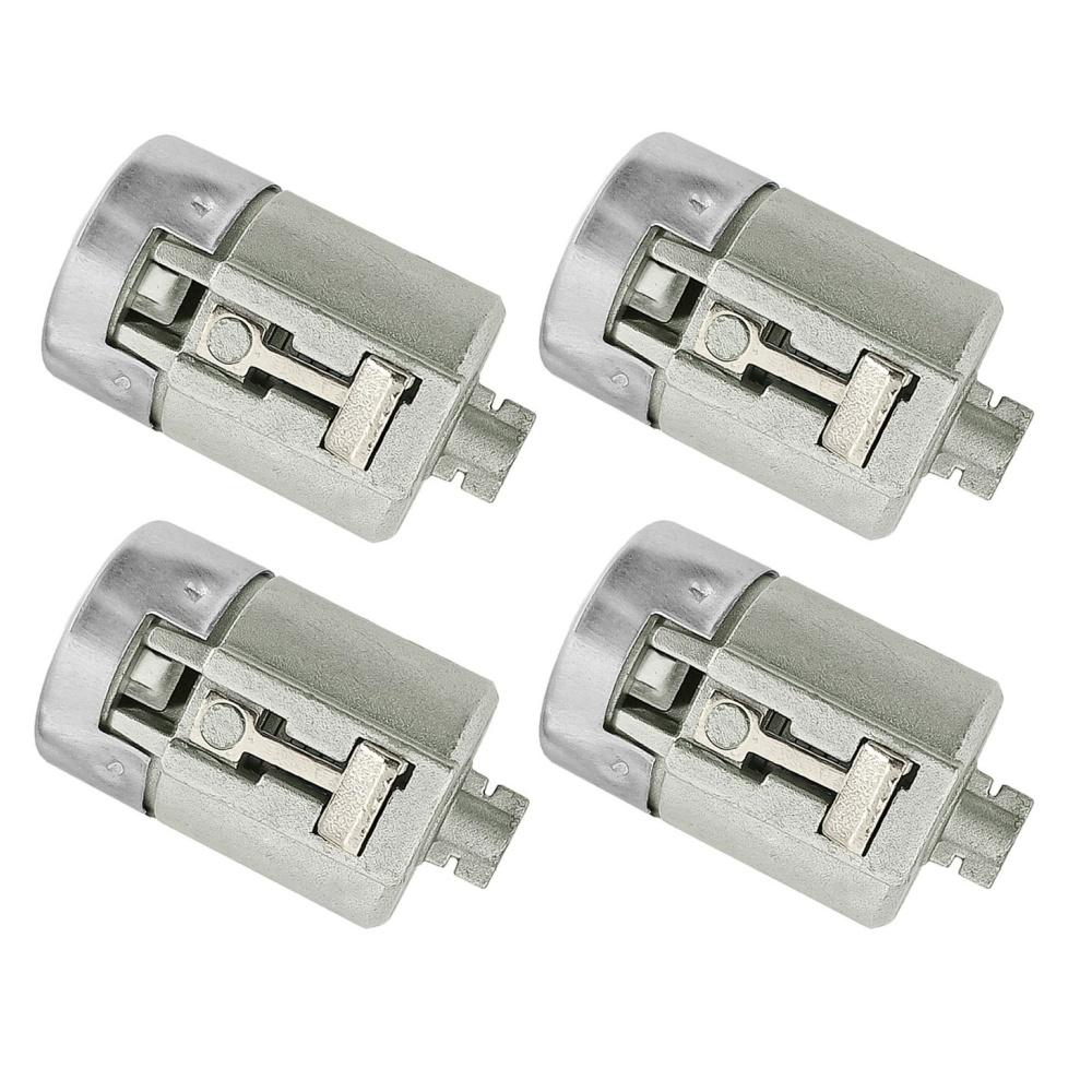 4x Door Lock Cylinder & 2 Keys For 01-10 Chevrolet Express 1500-3500 Blazer S10