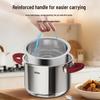 THERMOS 304 Stainless Steel Pressure Cooker Steamer Basket