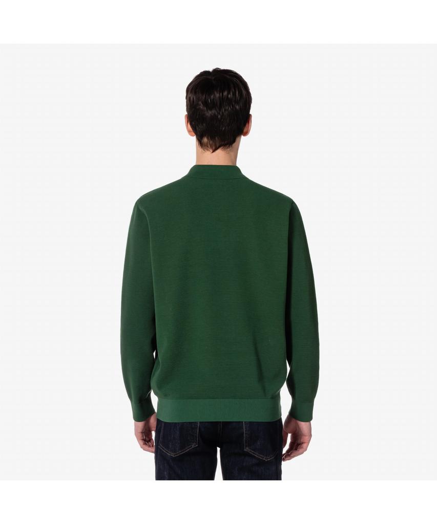 LACOSTE Men'S Long Sleeve Pique Sweater Polo Ah206E-55G 132