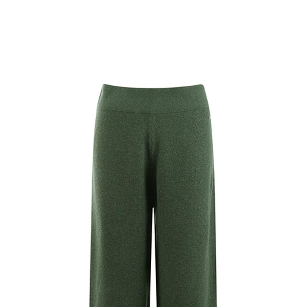 Armani Exchange Осенне-зимние однотонные эластичные манжеты вязаные повседневные брюки женские низ Армейский-Зеленый 6LYP1Y-YMT8Z-1880