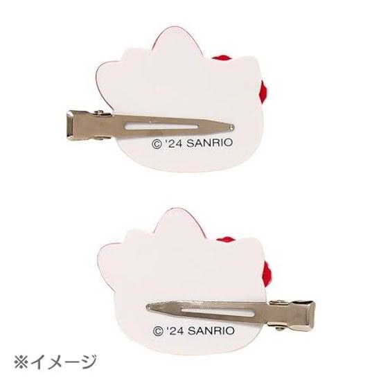 Sanrio Front Hair Clip Deluxe Hello Kitty Pink 086193