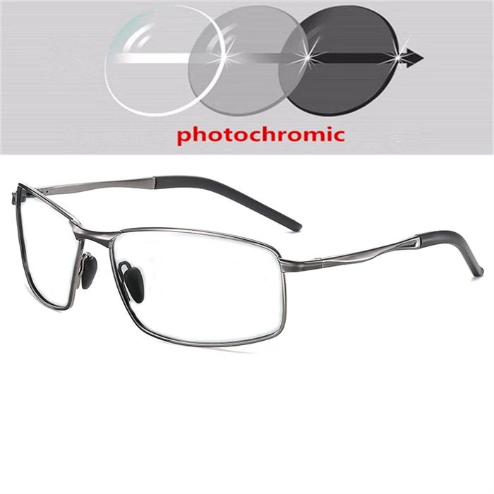 Gsjiaxin Ретро Оптика Солнцезащитные Очки для Миопии Модные Женские Мужские Металлическая Рамка Uv400 Для Вождения Очки по Рецепту от -0.50 до -6.0