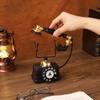 Европейские ретро смоляные телефонные украшения: Классический настенный и настольный декор для кафе