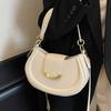 Bag Women's 2025 Spring New High-end Messenger French Niche Underarm Saddle Bag Versatile Handbag
