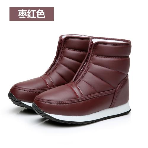 Winter Women Boots Cotton High Quality Warm Female Snow Boots Non-slip Waterproof Warm Short Tube Women Ankle Boots