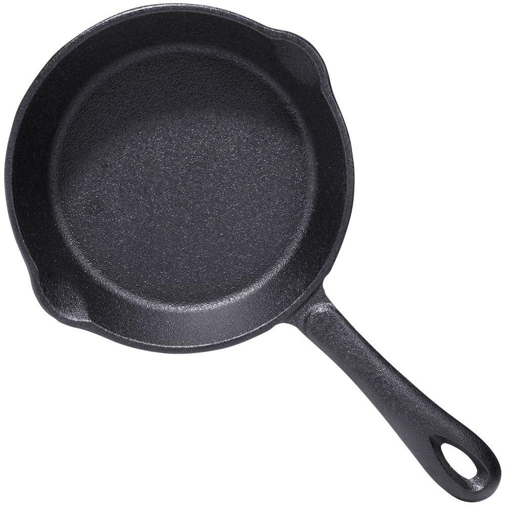 Patelnia Żeliwna na Gaz Indukcję Grill Ognisko do Piekarnika Talerz 16 cm