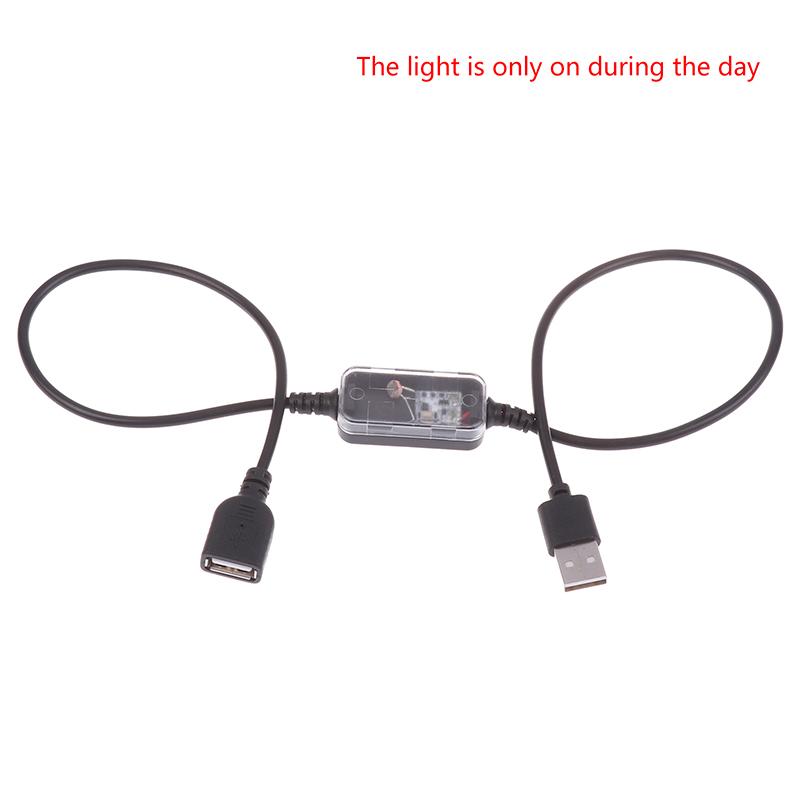Dc3.7V-24V 5A Light Sensor Automatically Turns On Off During Day/Night Indoor Usb Cable High-Power Sensor