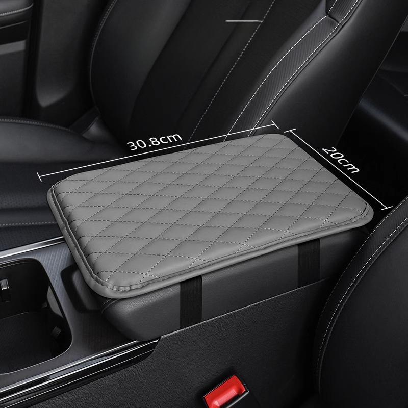 Armrest Box Heightening Pad Car With Side Storage Bag Car Armrest Box Pad With Storage Bag Car Interior Accessories Universal In All Season