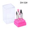 7 PCS /Box Electric Nail Files Nail Drill Bits Set Tungsten Steel Alloy Set Safety Polishing Grinding Heads Manicure Pedicure Tools