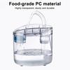 Cat Water Fountain Automatic Water Dispenser with Filter 1.8L Pet Drinking Fountain with Quiet Pump Dog Water Bowl for Indoor Cats Kitty