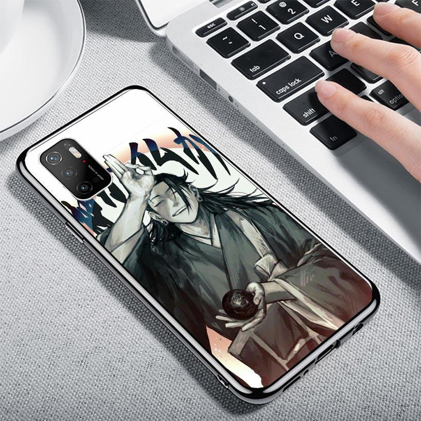 Кейс для телефона Kaisens Jujutsus Geto Suguru для Xiaomi Poco X3 Nfc X5 X6 X7 X4 Gt F7 Ultra F6 F5 Pro F4 F3 M5S M5 M4 M3 5G Tre
