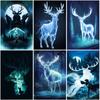5D Diy алмазная живопись животное олень вышивка крестиком полная дрель круглый квадратный мультфильм алмазная вышивка рукоделие домашний декор подарок