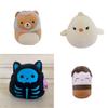 И милая плюшевая игрушка Squishmallow с изображением Stump The Skeleton Squad Bouncer**