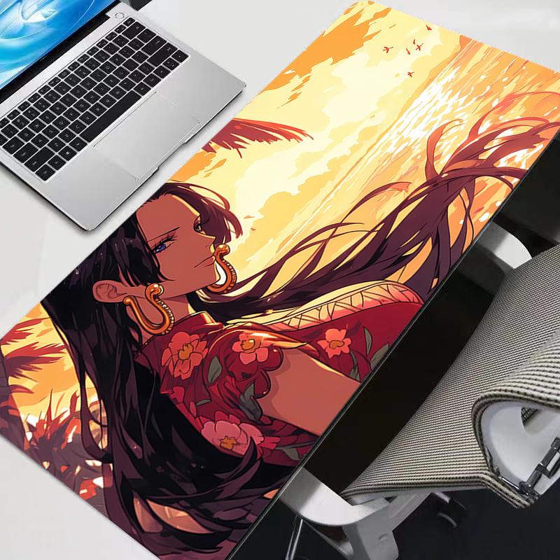 Mouse Pad Anime Carpe One Piece Durable New Large PC Gamer Computer Mausepad Varmilo Keyboard Gaming Accessories Desk Mat