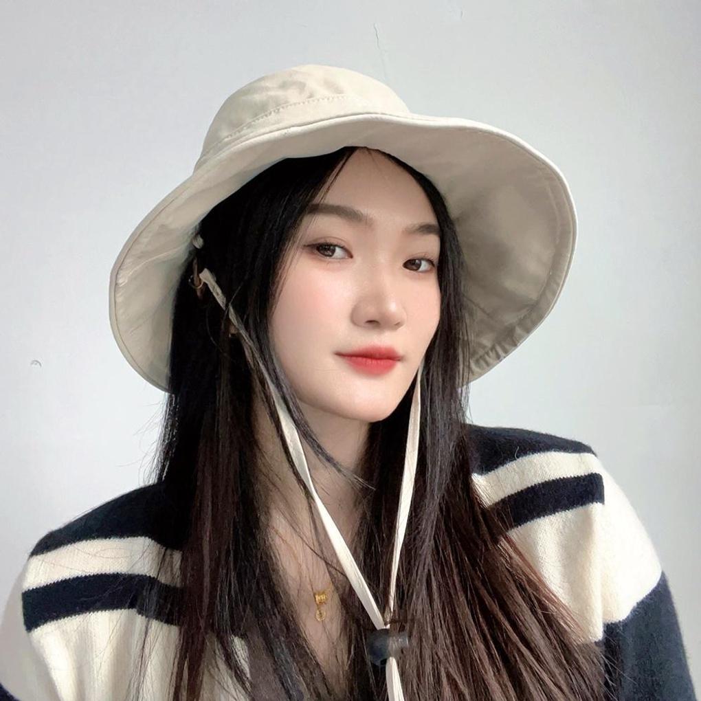 Осенняя женская панама с проволочным краем (бежевый)