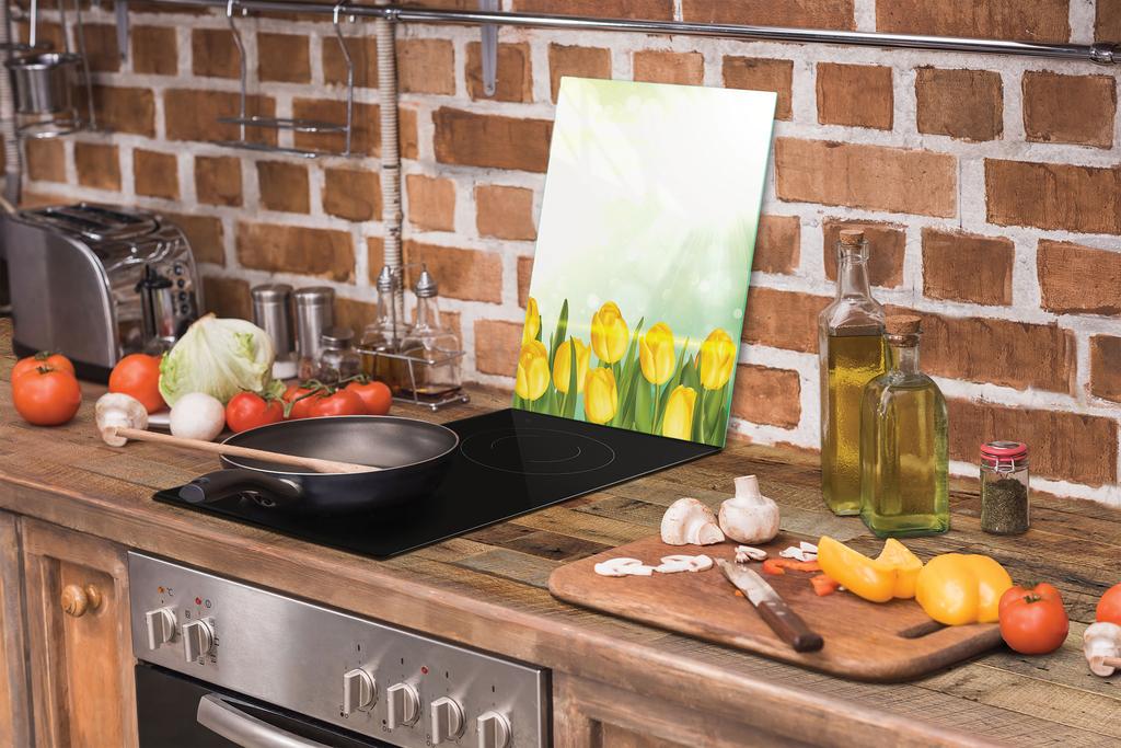 SZKLANA DESKA DO KROJENIA 35x52 TULIPANY