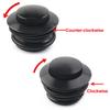 Motorcycle Left+Right Thread Flush Pop Up Gas Cap Vented Fuel Tank Cover For Harley Davidson Road King Softail Dyna