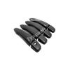 For Nissan Note E13    ABS carbonfiber Exterior Side Door Handle door Bowl sticker Cover Trim External accessories