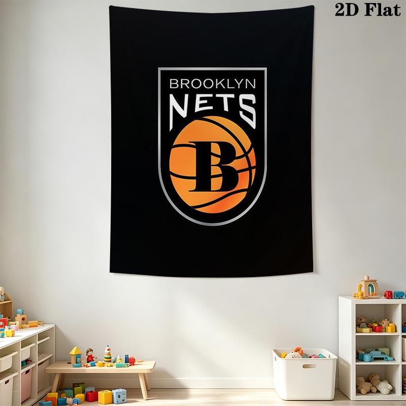 Brooklyn Nets Durant'S Impact Team Bedding 1 Duvet Cover 2 Pillowcase Without Core Christmas Birthday Gift Bedding Set