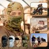 Унисекс крутой камуфляж для спорта на открытом воздухе шарф-маска летняя защита от солнца полная маска для лица велосипедный шелковистый чехол на голову