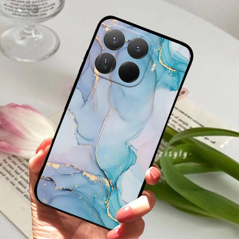 Чехол для Xiaomi 15T Pro 15TPro 6.83" Мягкий силиконовый ТПУ Задняя крышка Для Xiaomi 15 T Pro Чехол для телефона Ударопрочный Защитный Fundas