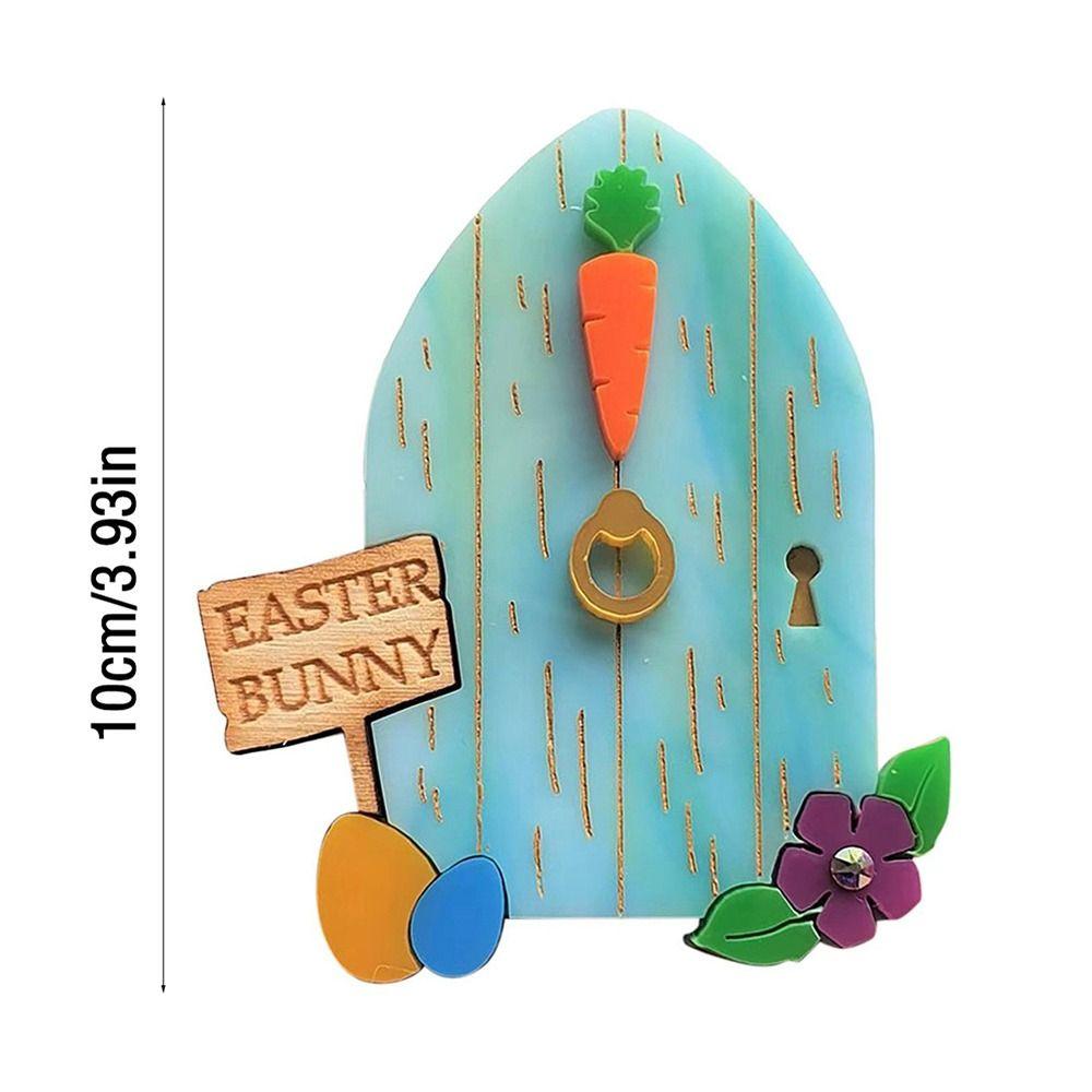 Sculpture Figurines Wooden Decoration Ornaments Courtyard Tree Decoration Fairy Tale Fairy Gate