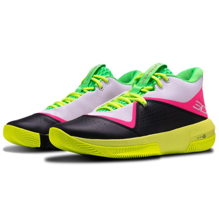 Under Armour SC 3Zero 4 'White High-Vis Yellow' Men's 3023917-102